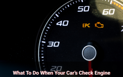 What To Do When Your Car’s Check Engine Light is On